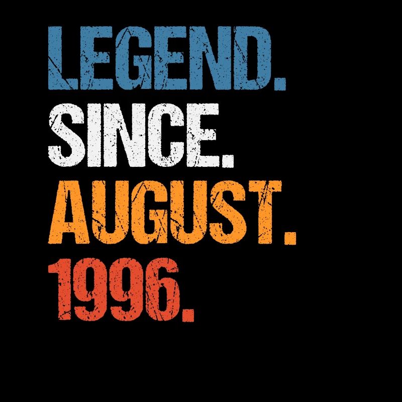 Legend Since August 1996 Geburtstag