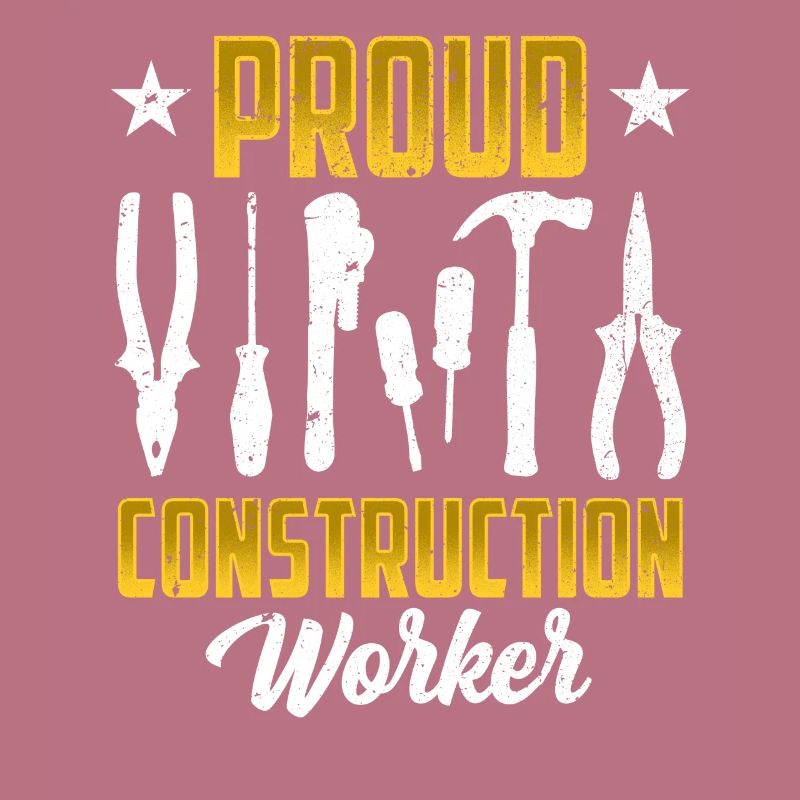 Proud Construction Worker Team Teamwork Construction Site Construction