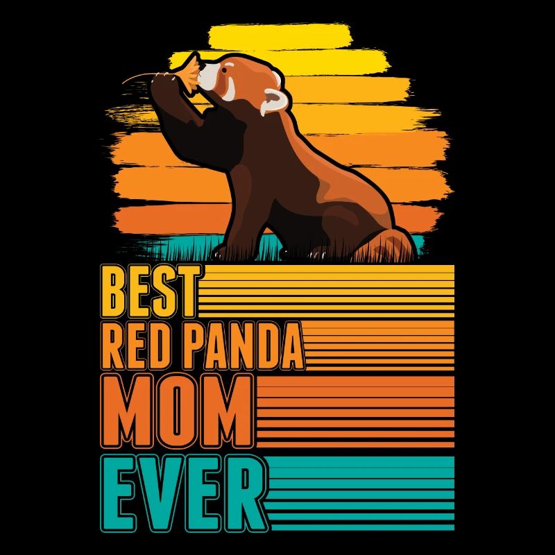 Roter Panda Mama Red Panda Mom
