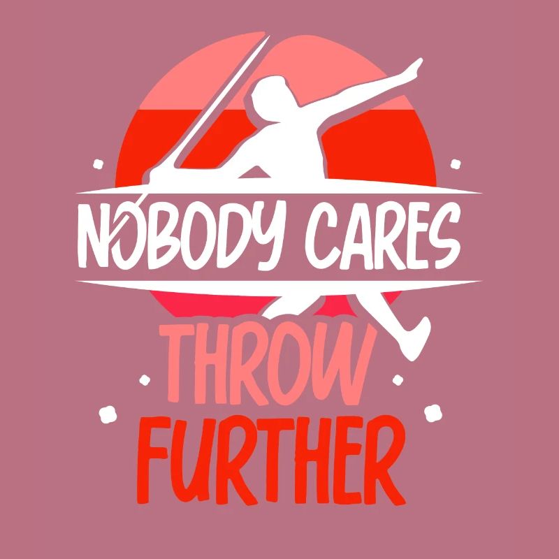 No one cares Continue throwing javelin