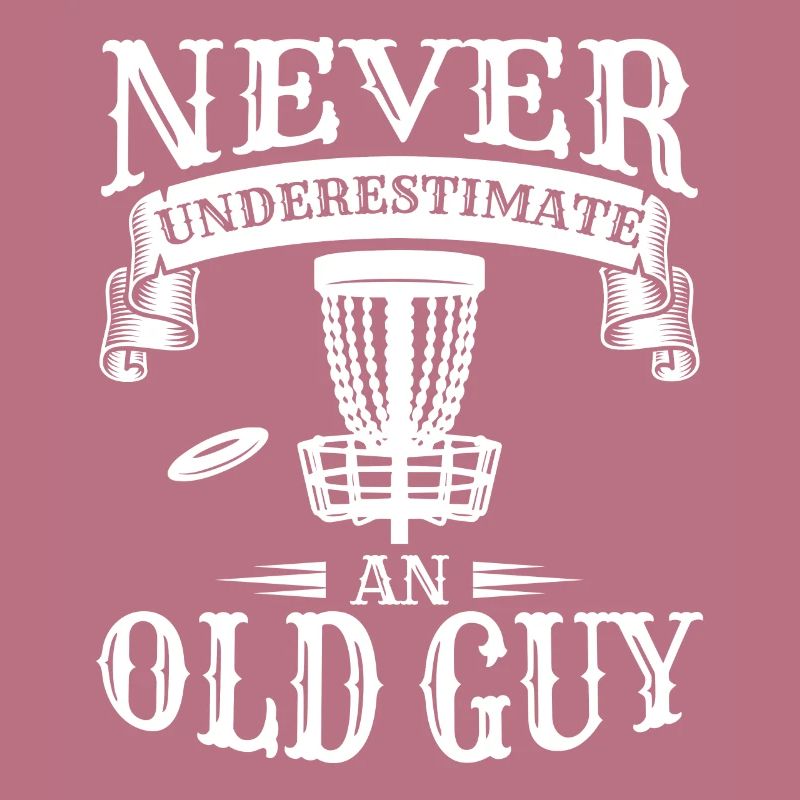 Never Underestimate An Old Guy Disc Golf Course