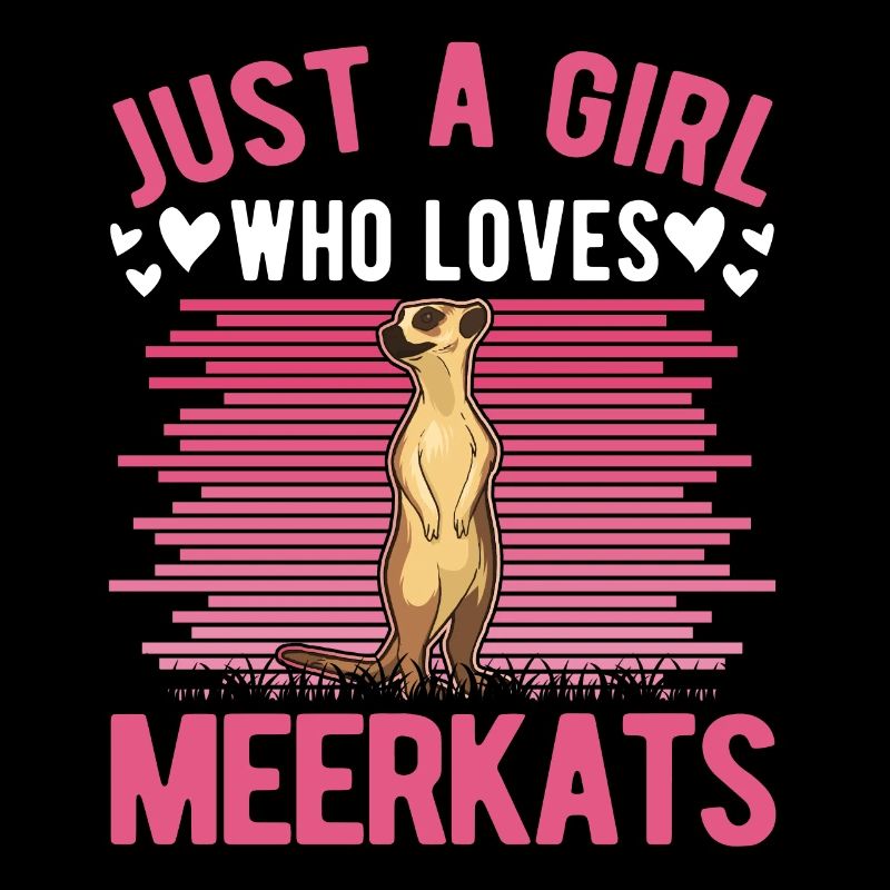 Erdmännchen Mädchen Meerkat