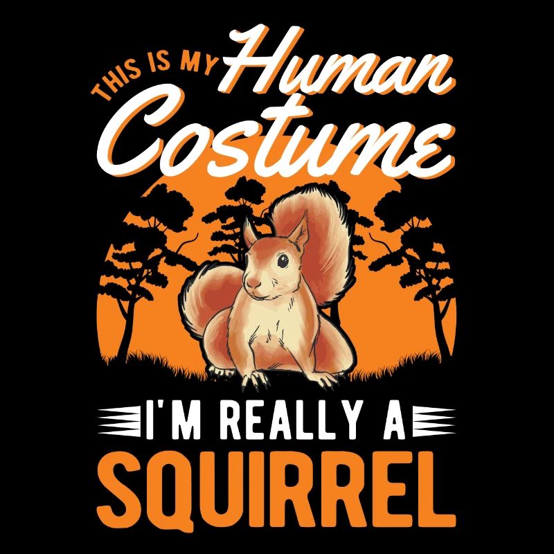 Squirrel Human Costume Halloween