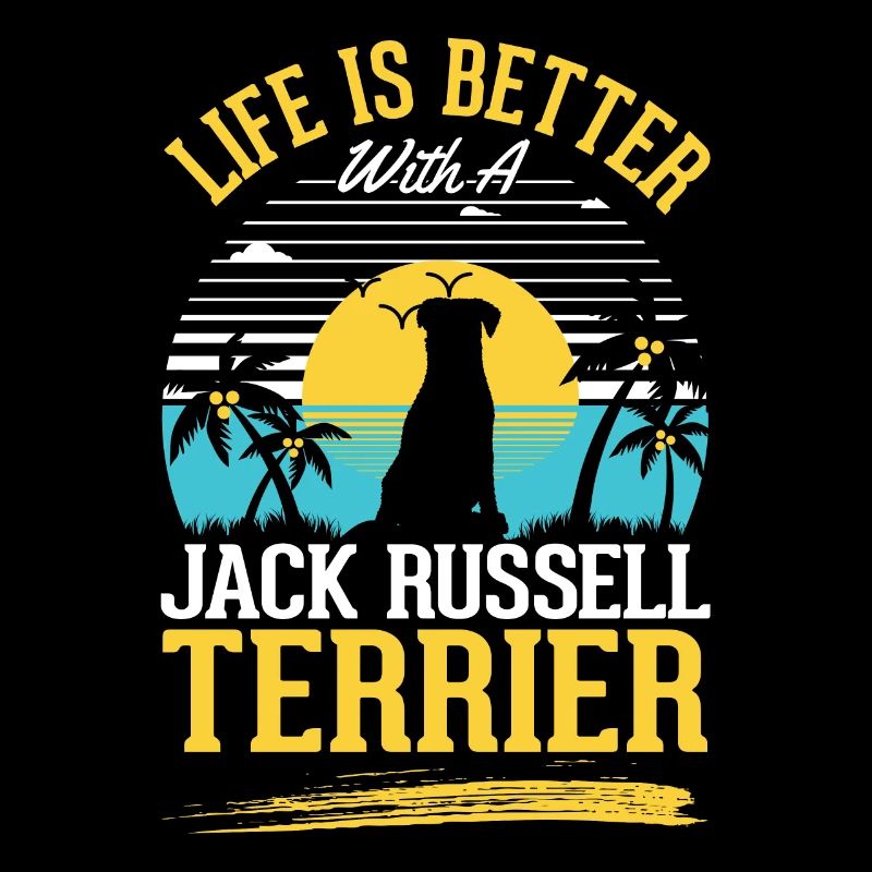 Das Leben ist besser mit Jack Russell Terrier