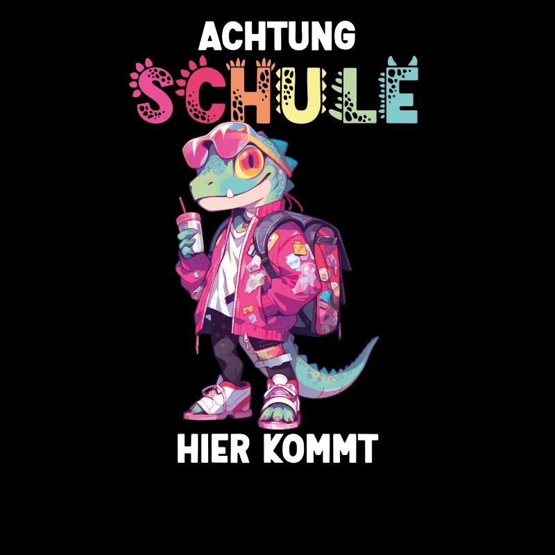 Dino Name Personalisierbar Einschulung Schule