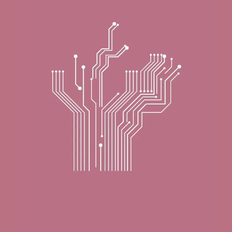 Board Chip Circuitboard with CPU Computer Design