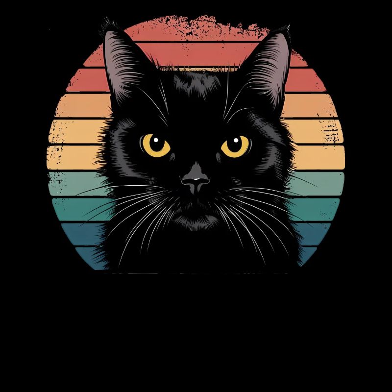 Schwarze Katze