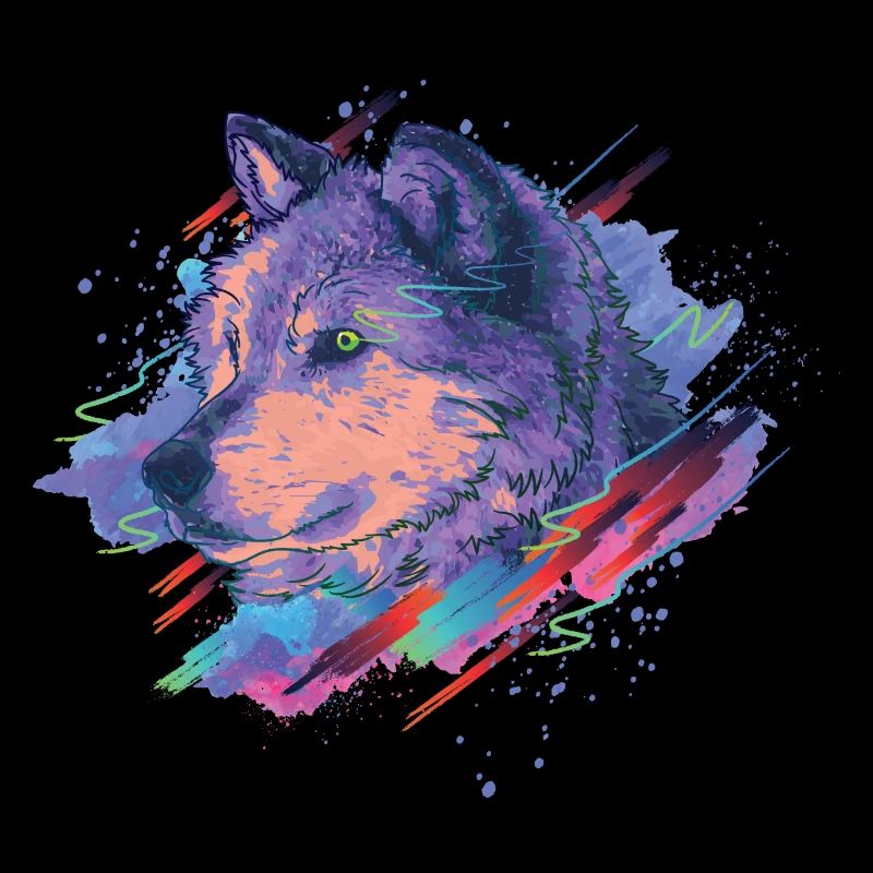 Éclaboussure de loup