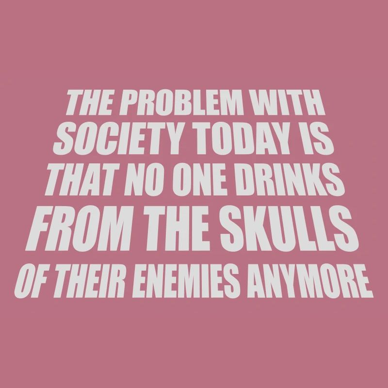 drinks from enemies skulls