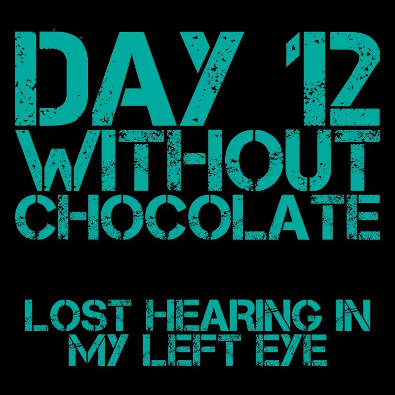 Jour 12 Sans chocolat, perte de l’audition dans mon œil