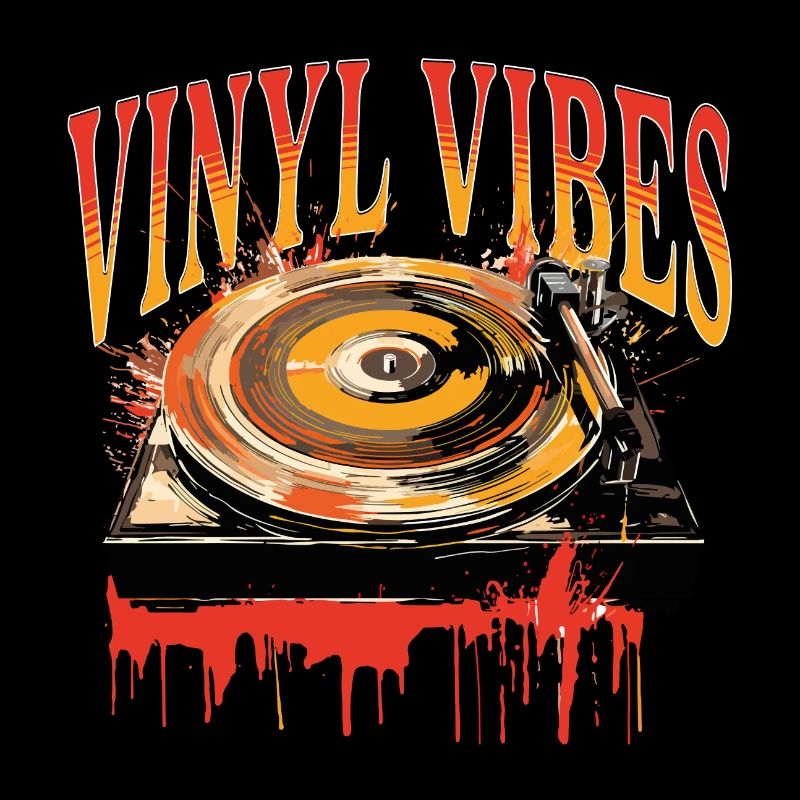 Disque Vinyle LP Platine Rétro
