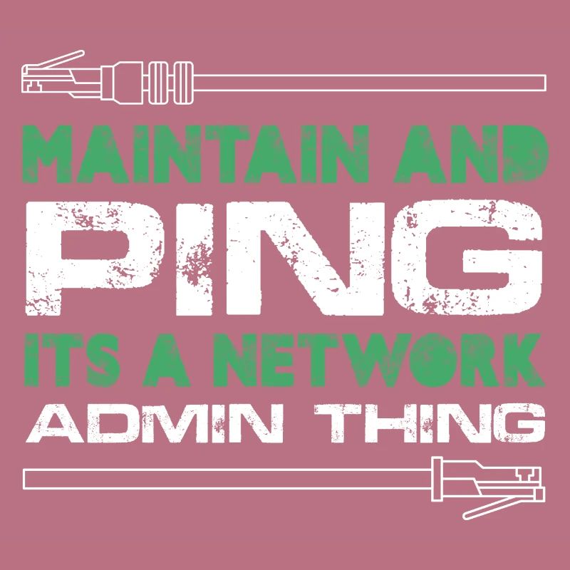 Maintain And Ping It's A Network Admin Thing