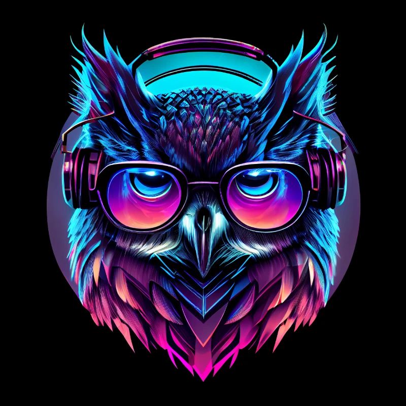 Electronic Music Retrowave Synthwave Outrun Eule