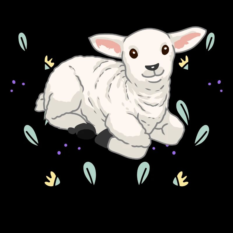 Lamb Lamb Ungulates Sheep Goat Flock Shepherd Bock