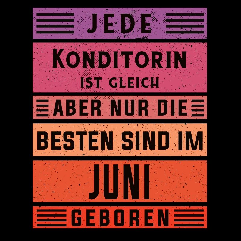 Bäcker Geburtstag Juni geboren Konditorin