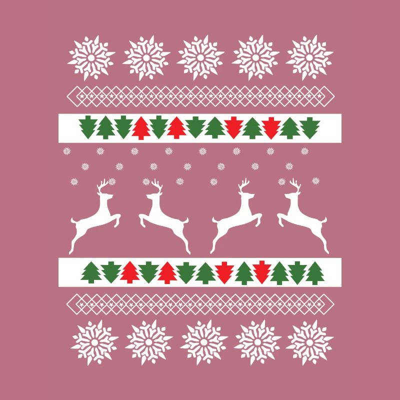 Pull de Noël Norwegian Pattern Rennes