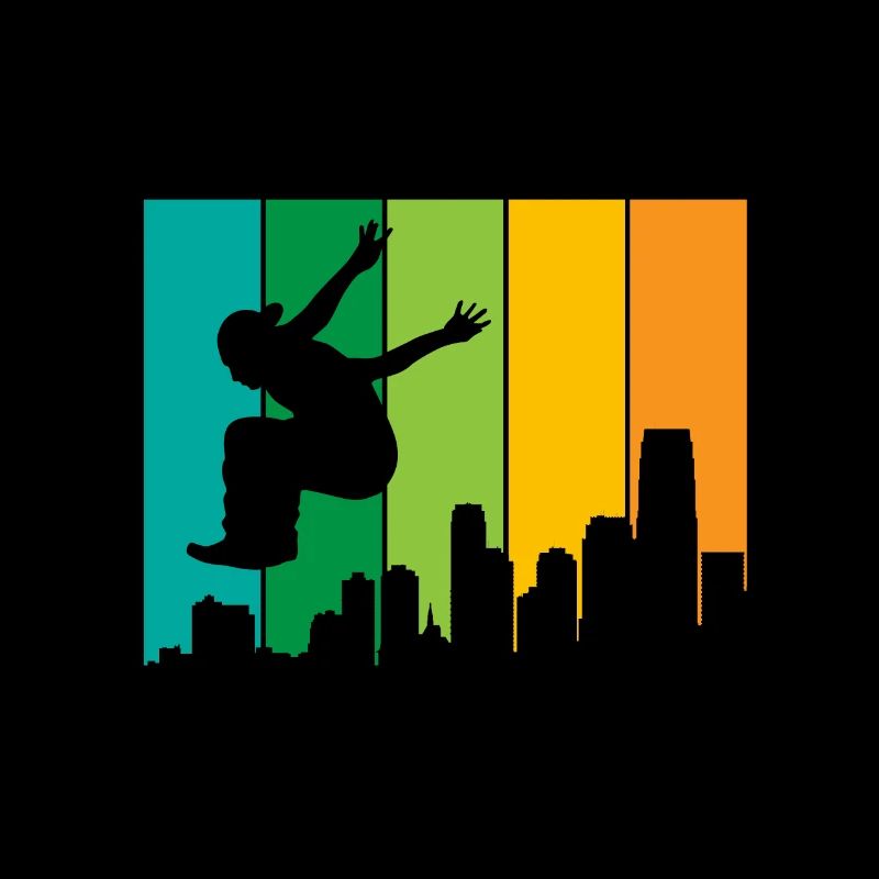Parkour Traceur Freerunning Hindernislauf Geschenk