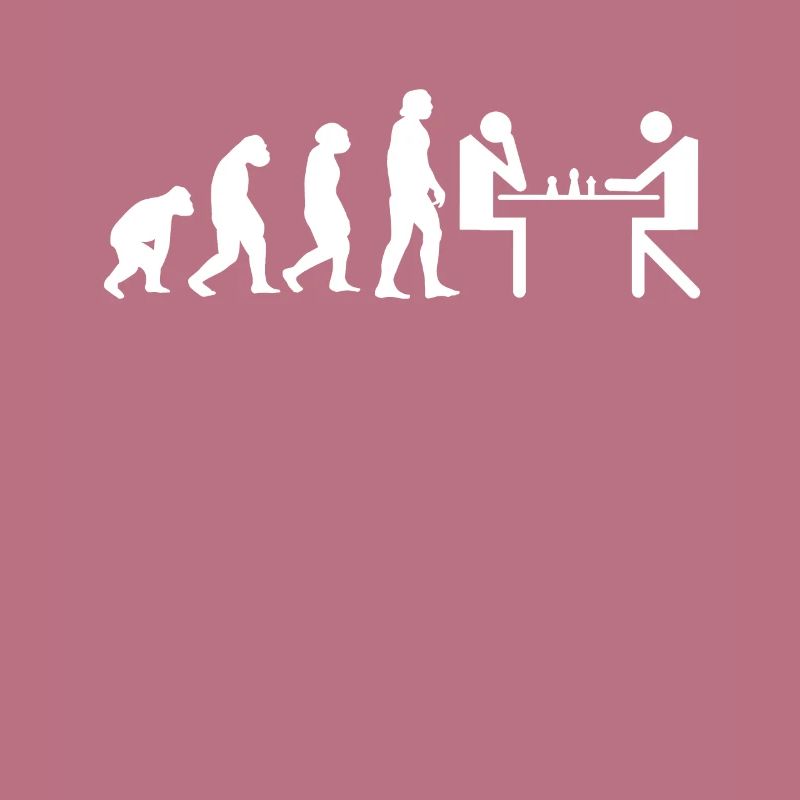 Pièce d'échecs échiquier Evolution chessboard