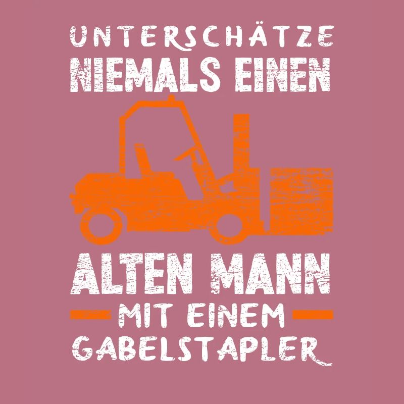 Staplerfahrer Alter Mann