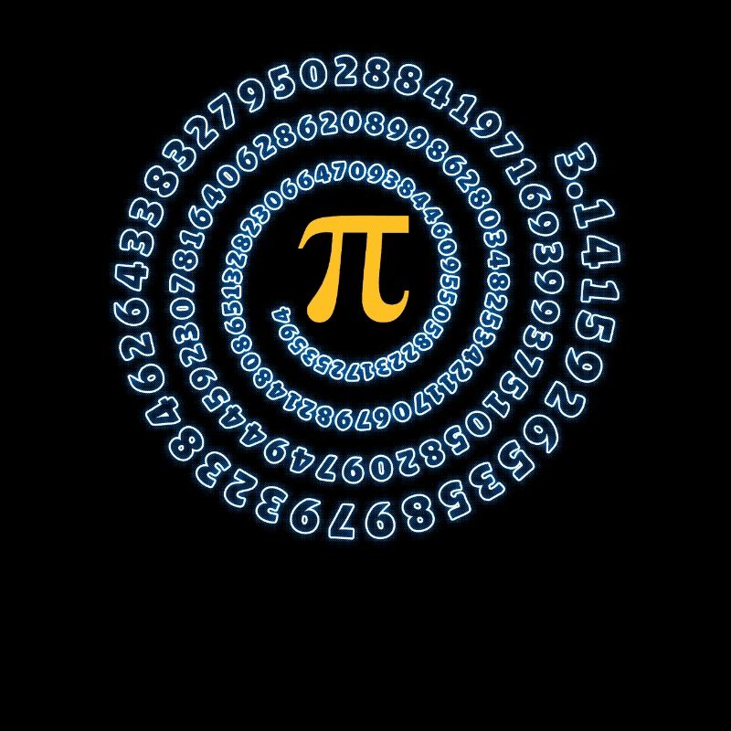 Cadeau de maths de maths de caractère de symbole de pi