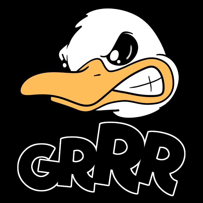 Ente duck cool süß wütend GRRR