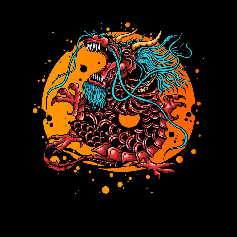 Drachen Chinesisch Drache China Asien Dragon