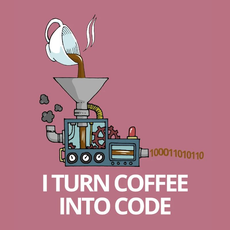 Programmer coffee in code computer science gift