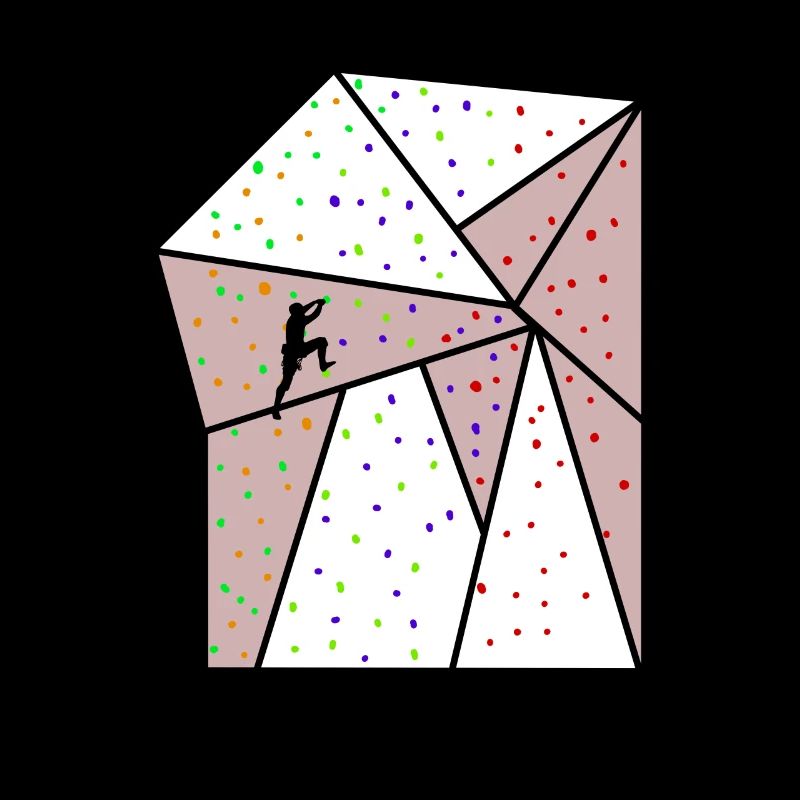 Climbing bouldering climbing wall mountaineering gift