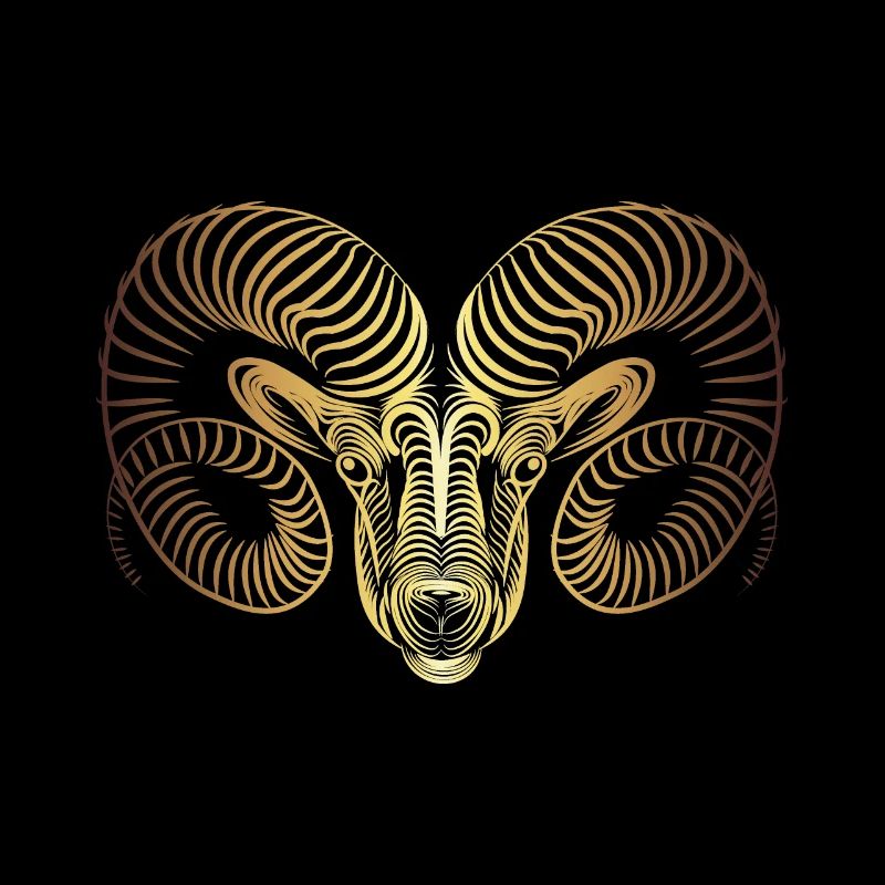 Aries Widder Sternzeichen Geschenk