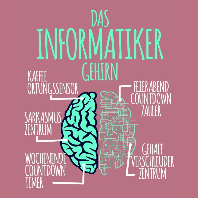 Informatiker Informatik Programmierer Nerd Geek