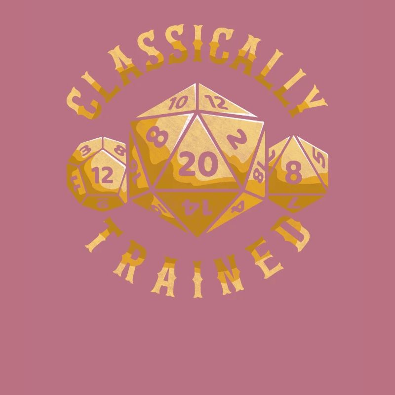 Classically Trained D20 Dice RPG Gift Tabletop