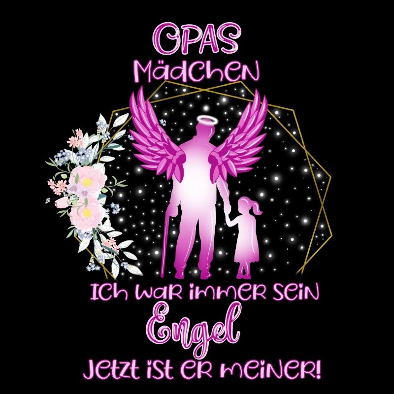 Opas Mädchen Engel, Geschenk geliebter Opa