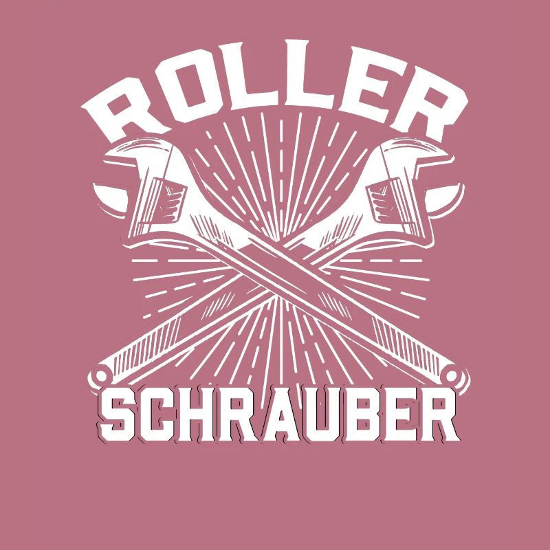 Roller Mofa Moped Mofafahrer Schrauber