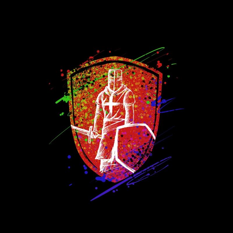 Shield Knights Templar Warrior