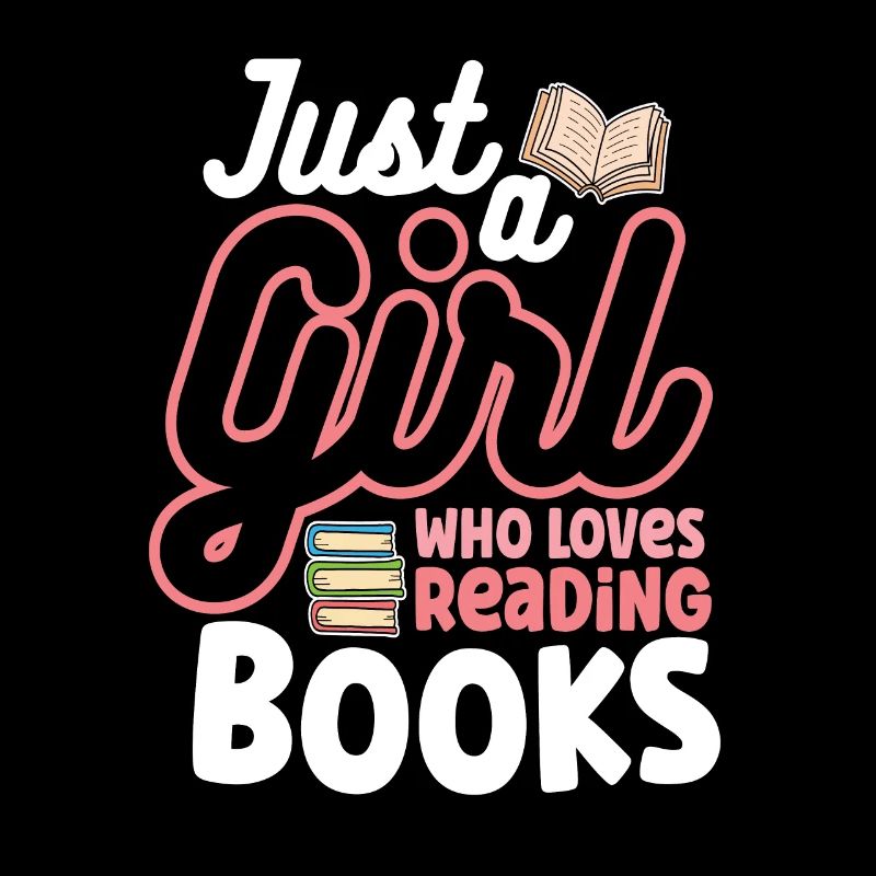Book Reader Reading Literature Bookworm Gift Idea