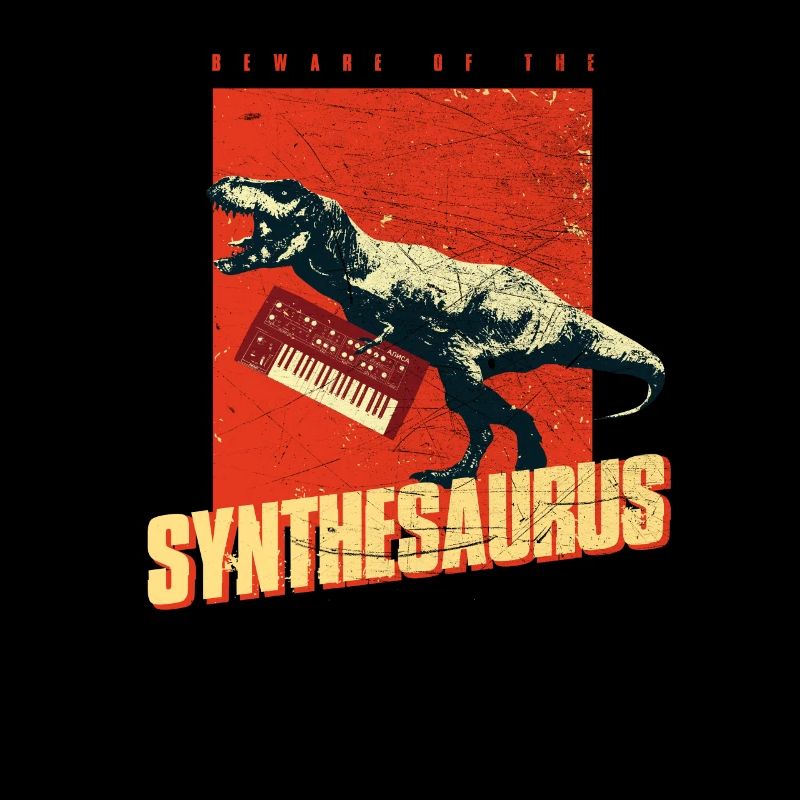 Analoger Synthesaurus - Synth T Rex Synthesizer