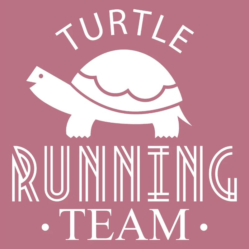 Tortue course course coureur coureur course Jogger