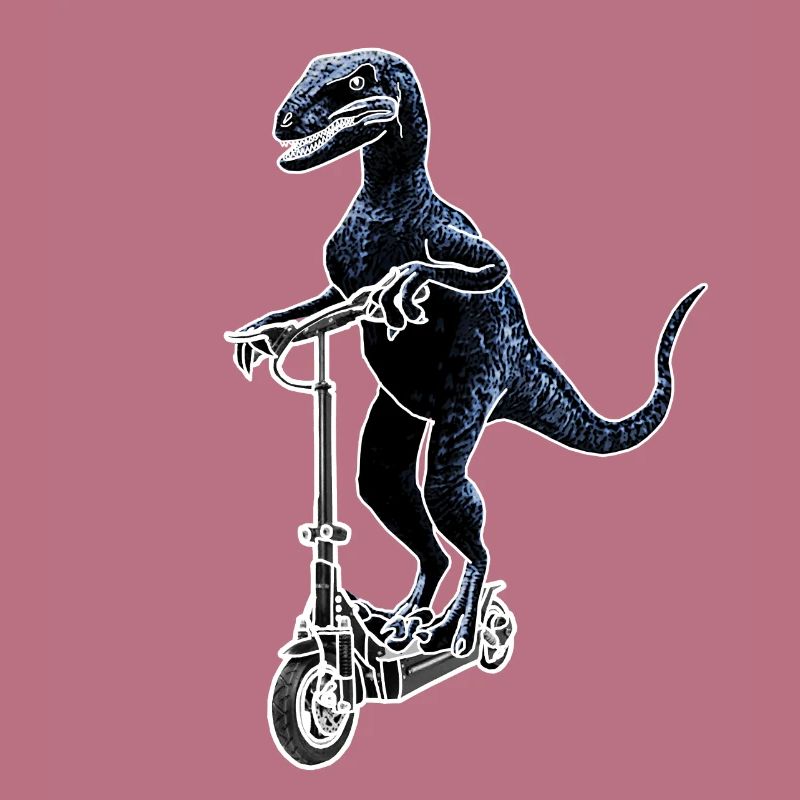 Elektroroller E-Roller Dino Raptor Geschenkidee