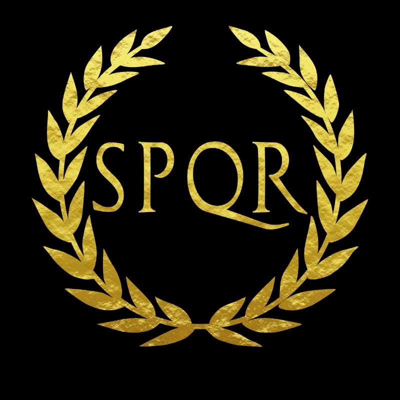 Rome Latin SPQR Senatus Populusque Romanus