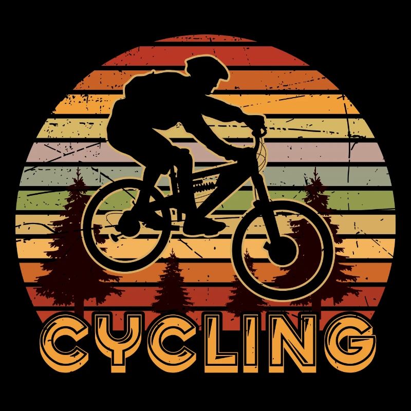 Life Is Better On A Bicycle Retro
