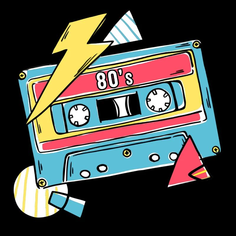 Kassette Musik 80s Geschenk Pop Style Geschenkidee