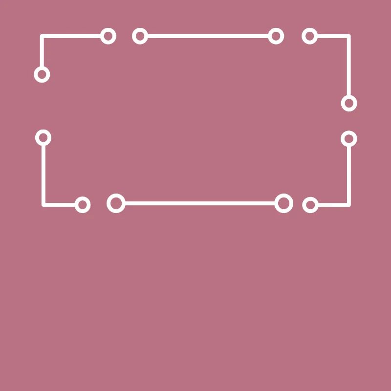 Frame Rectangular shape in white