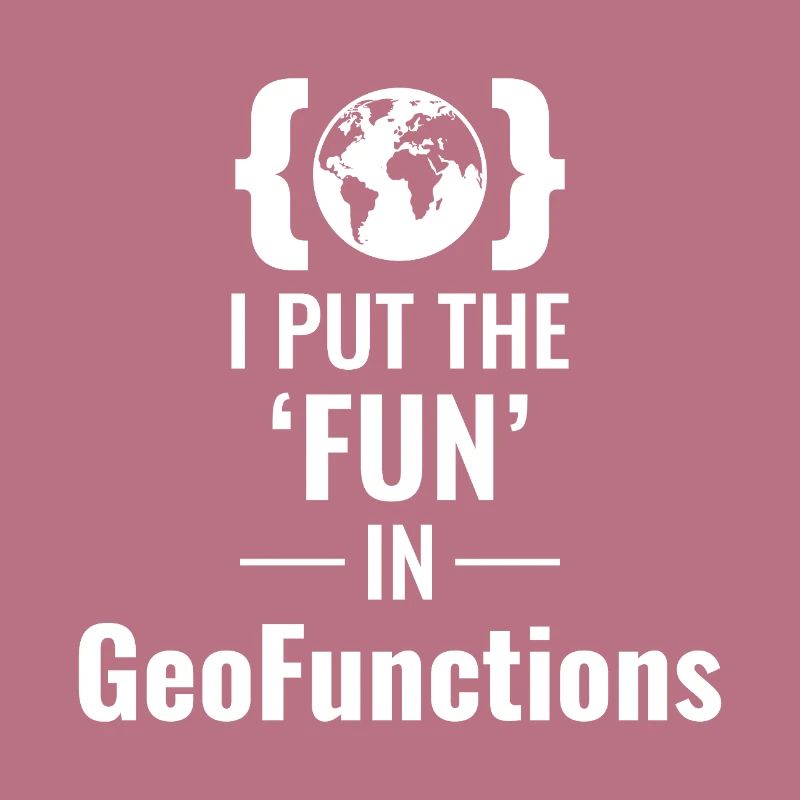 GeoFunctions GIS Programming Developer Fun