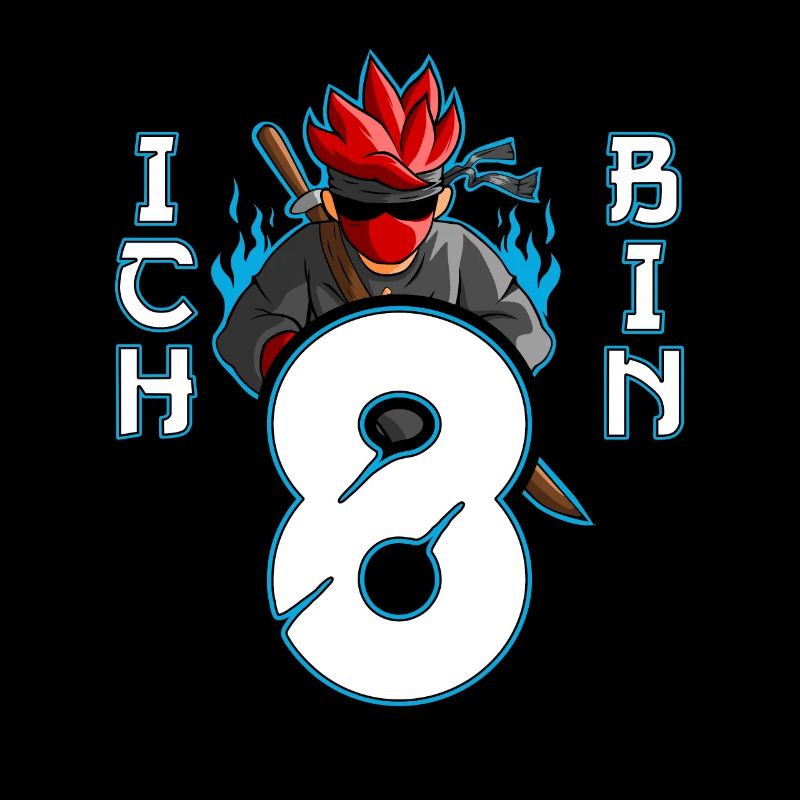 Kostüm Ninja 8. Geburtstag Junge