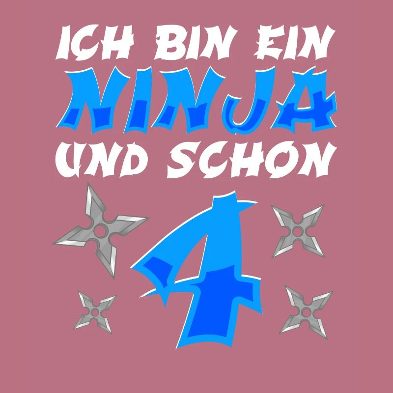 Kostüm Ninja 4. Geburtstag Junge