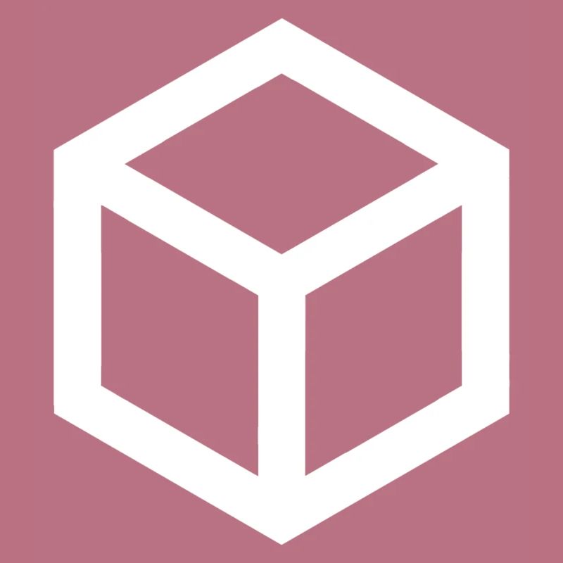 Simple. Blanc. Cube