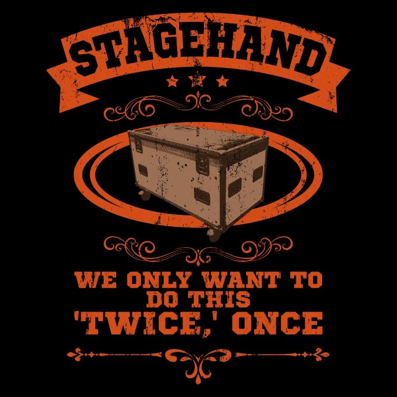 Stagehand Stage Crew Crew Roadie Event Gift