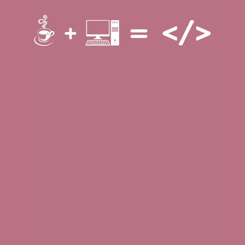 Kaffee + Computer = Coding
