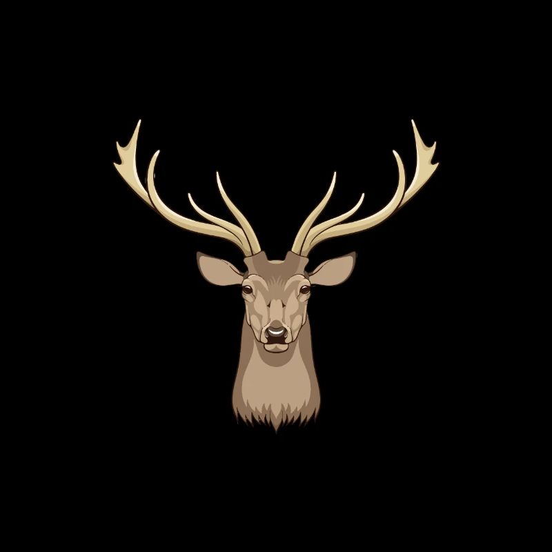 Hirsch Waldtier Hirschgeweih Jäger