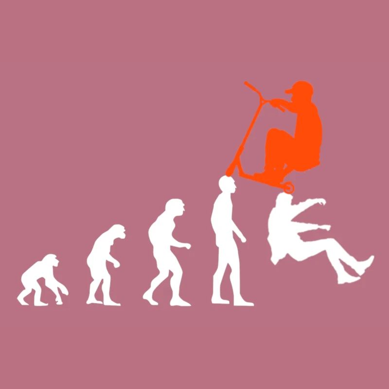 Scooter Tretroller E-Roller Stunt Evolution Design